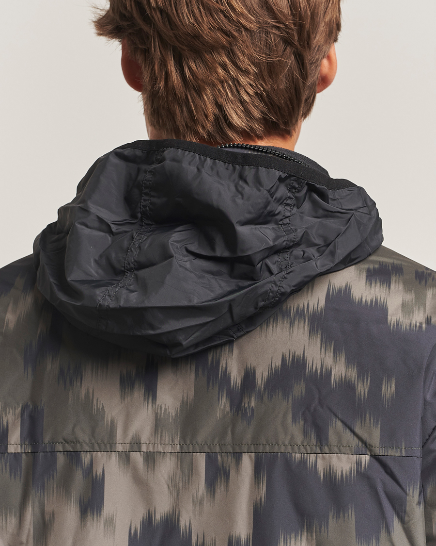Herren | Jacken | J.Lindeberg | Aiden 2L Padded Printed Field Jacket Wrap Forest