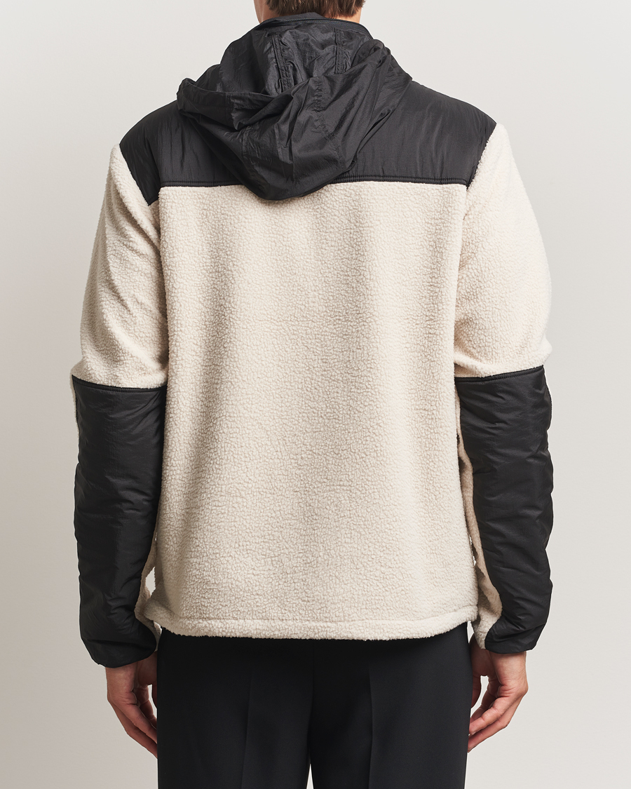 Herren | Pullover | J.Lindeberg | Provo Pile Hooded Full Zip Moonbeam