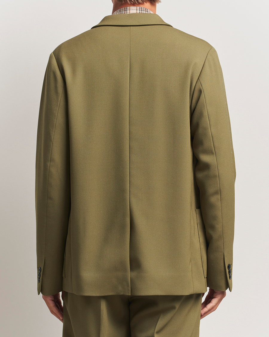 Herren | Sakkos | NN07 | Jordin Wool Double Breasted Blazer Firene Green