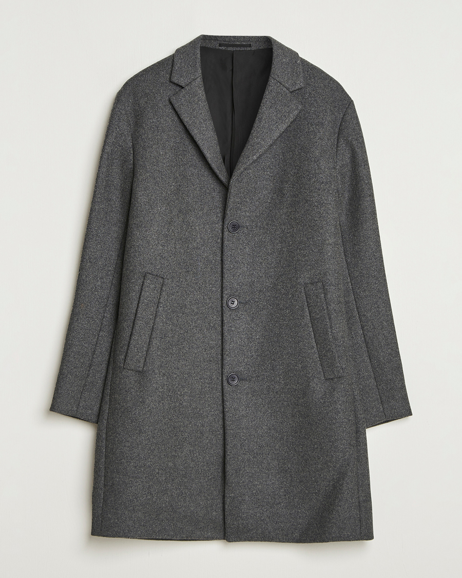 Herren | Jacken | NN07 | Austin Wool Coat Grey Melange