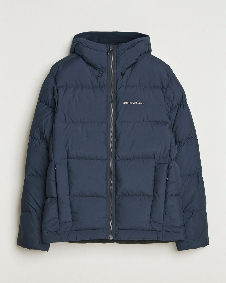 Herren | Jacken | Peak Performance | Rivel Down Hooded Jacket Blue Shadow