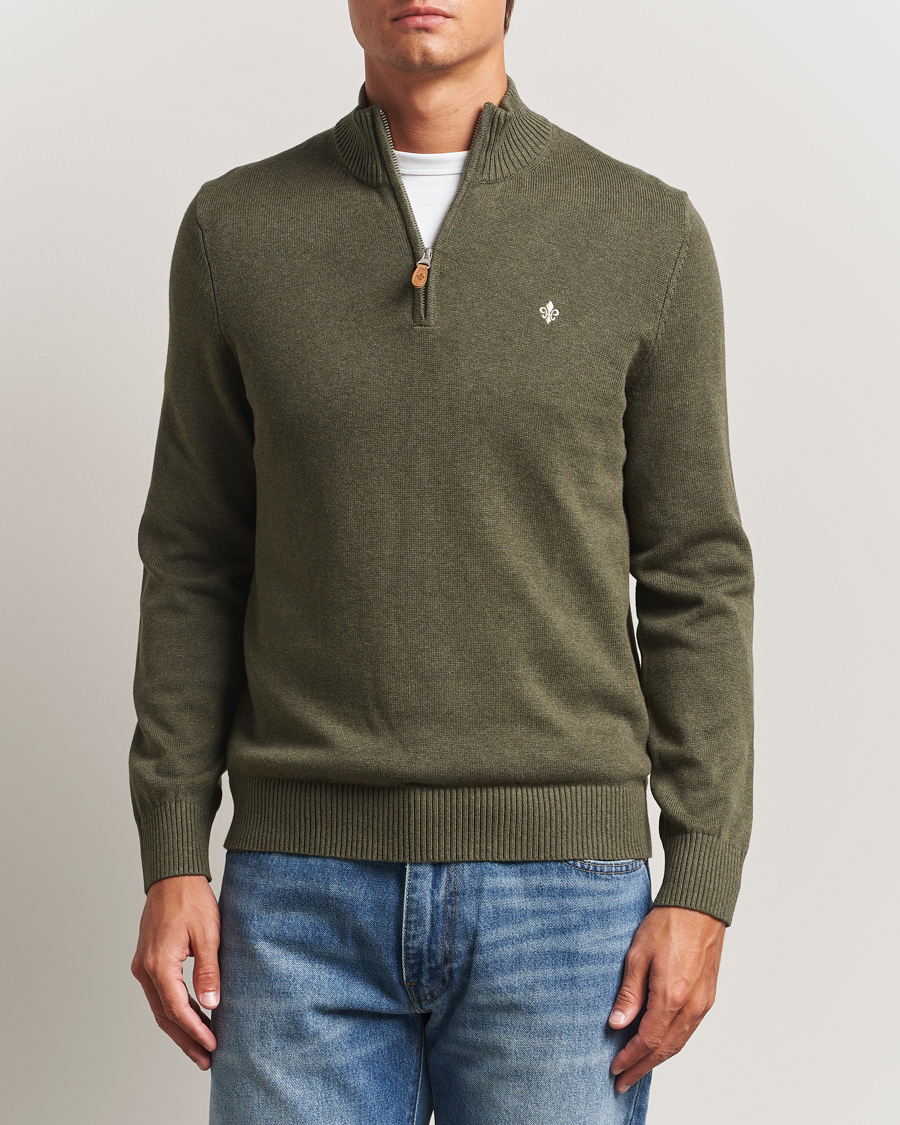Herren | Pullover | Morris | Darmon Half Zip Olive