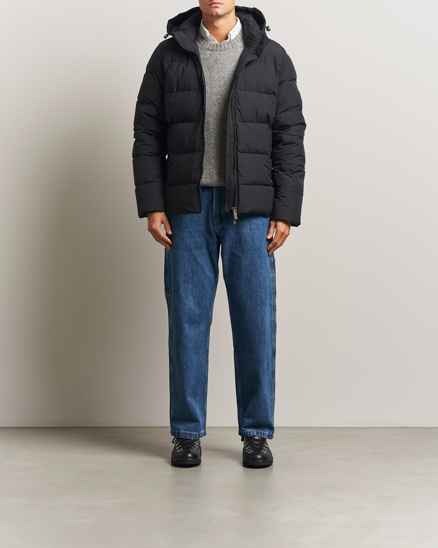 Herren | Jacken | Pyrenex | Spoutnic Mini Ripstop Hooded Down Jacket Black