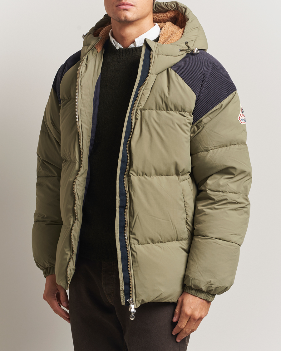 Herren | Jacken | Pyrenex | Retro Sten Hooded Puffer Jacket Mermaid