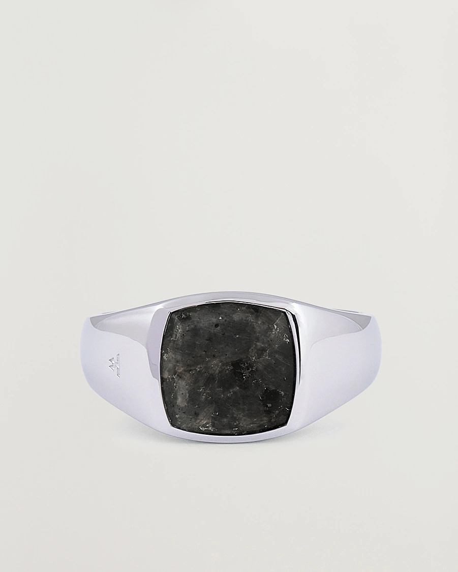 Herren | Schmuck | Tom Wood | Kay Ring Black Larvikite