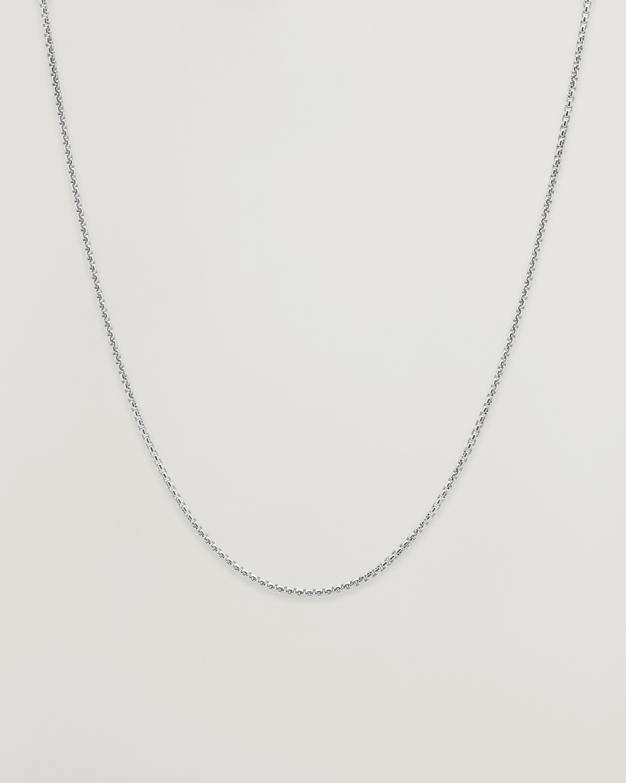 Herren | Schmuck | Tom Wood | Lee Chain Slim Silver