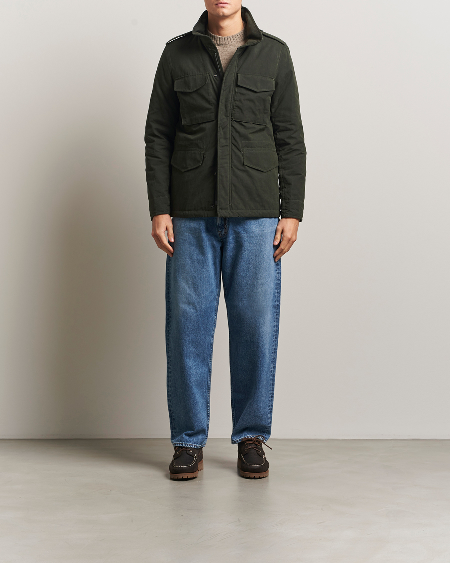 Herren | Jacken | Aspesi | Minifield Cotton Field Jacket Military