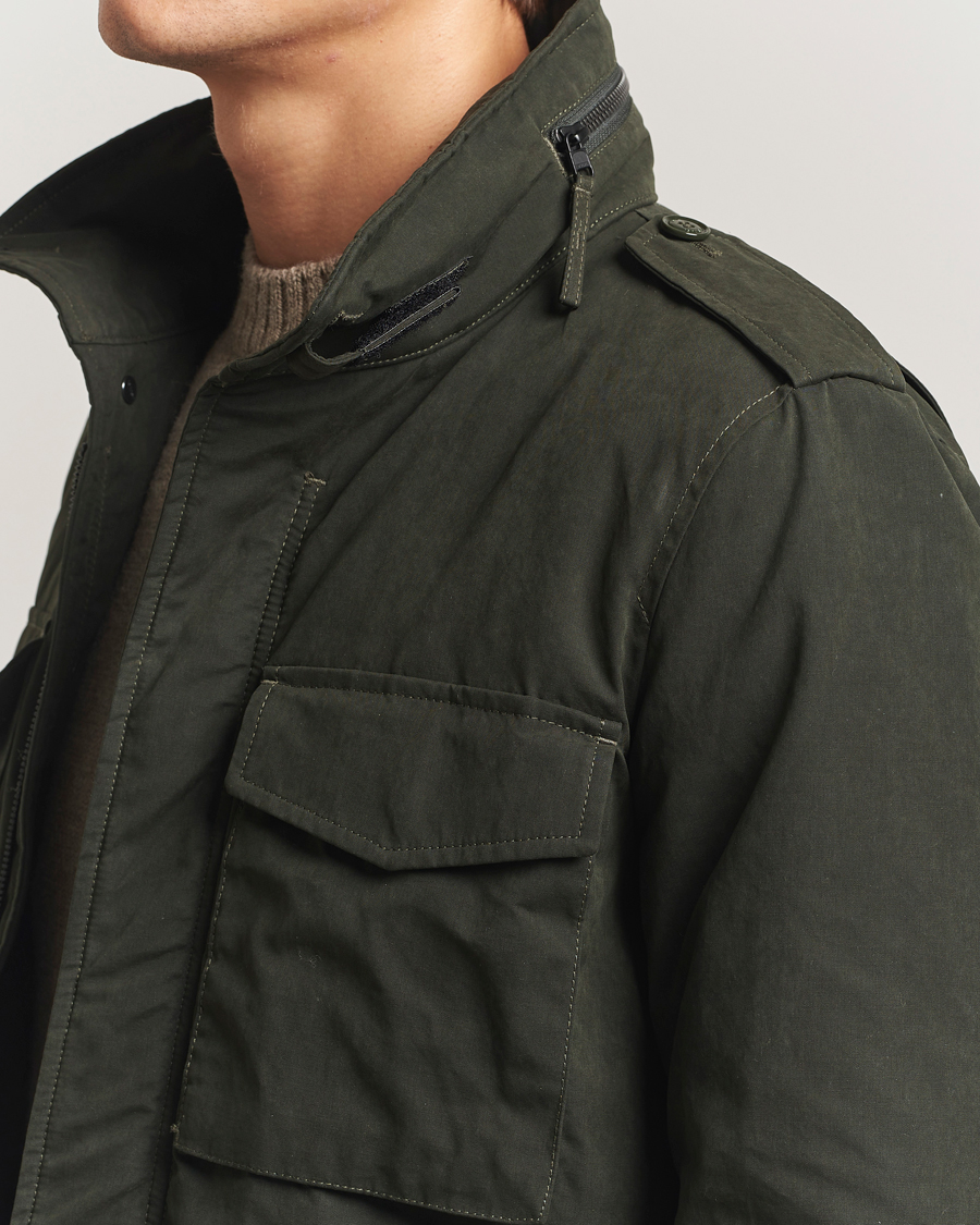 Herren | Jacken | Aspesi | Minifield Cotton Field Jacket Military