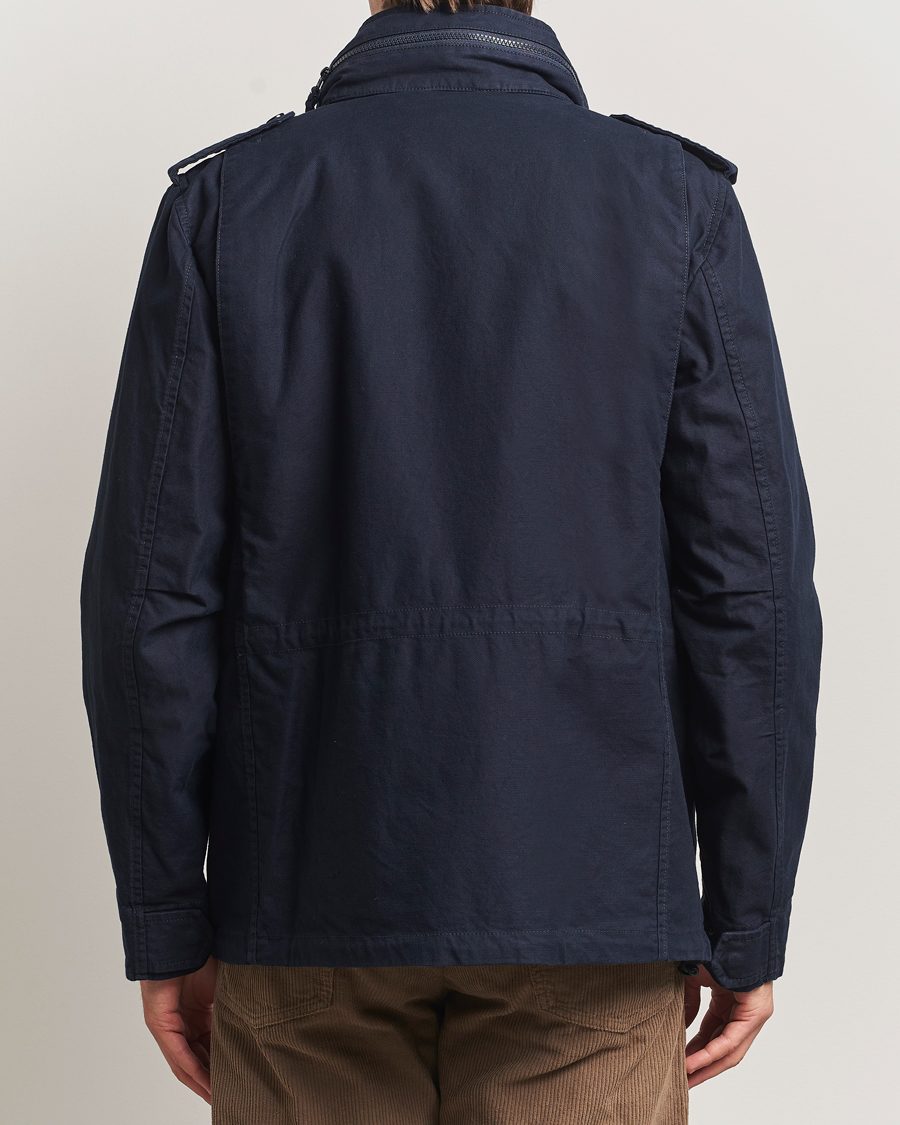 Herren | Jacken | Aspesi | Lined Cotton Field Jacket Navy