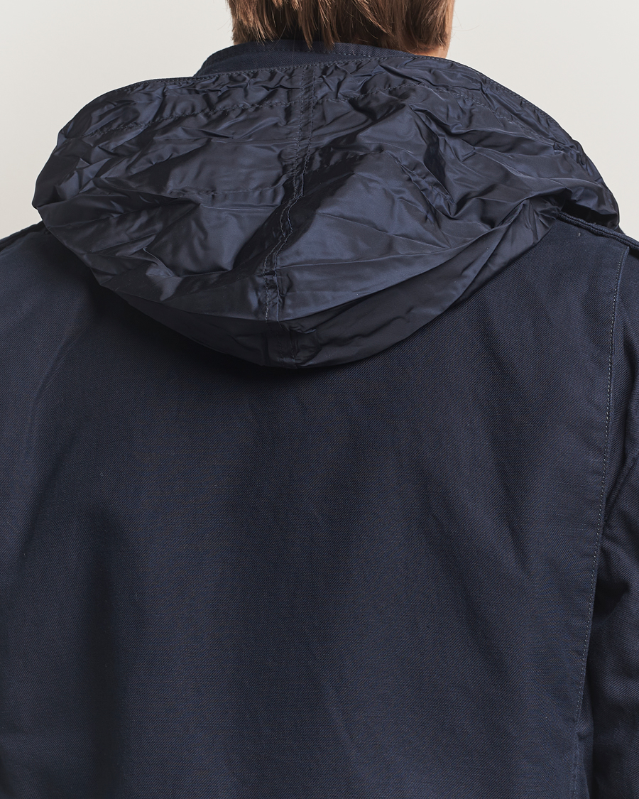 Herren | Jacken | Aspesi | Lined Cotton Field Jacket Navy