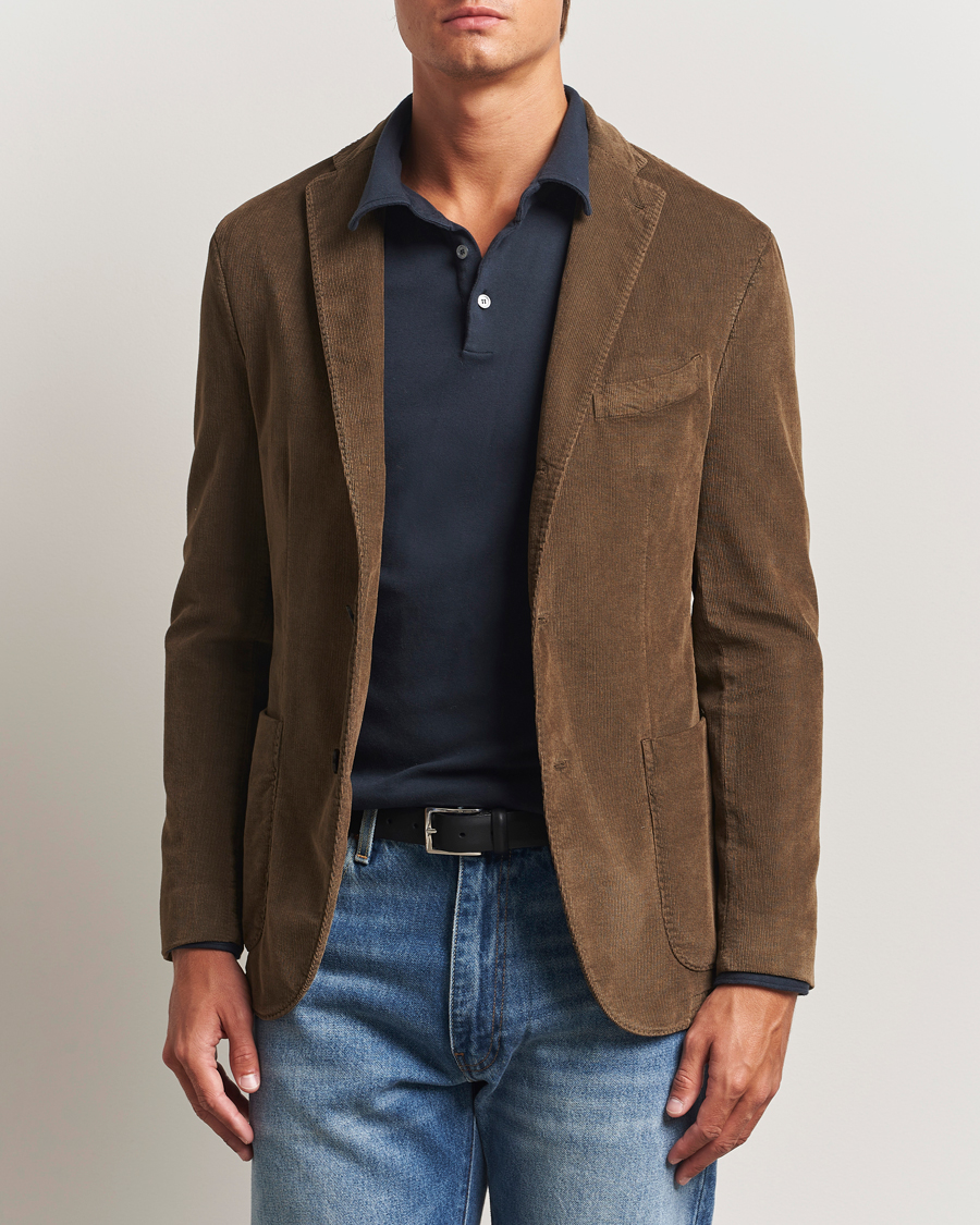 Herren | Sakkos | Boglioli | K Jacket Corduroy Blazer Brown