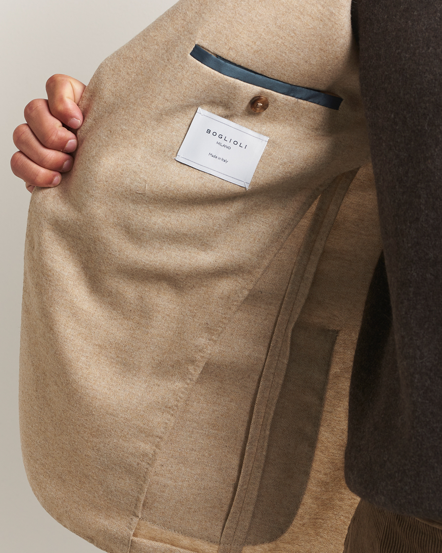 Herren | Sakkos | Boglioli | K Jacket Wool/Cashmere Blazer Beige