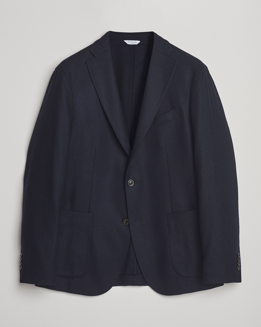 Herren | Sakkos | Boglioli | K Jacket Wool/Cashmere Blazer Navy