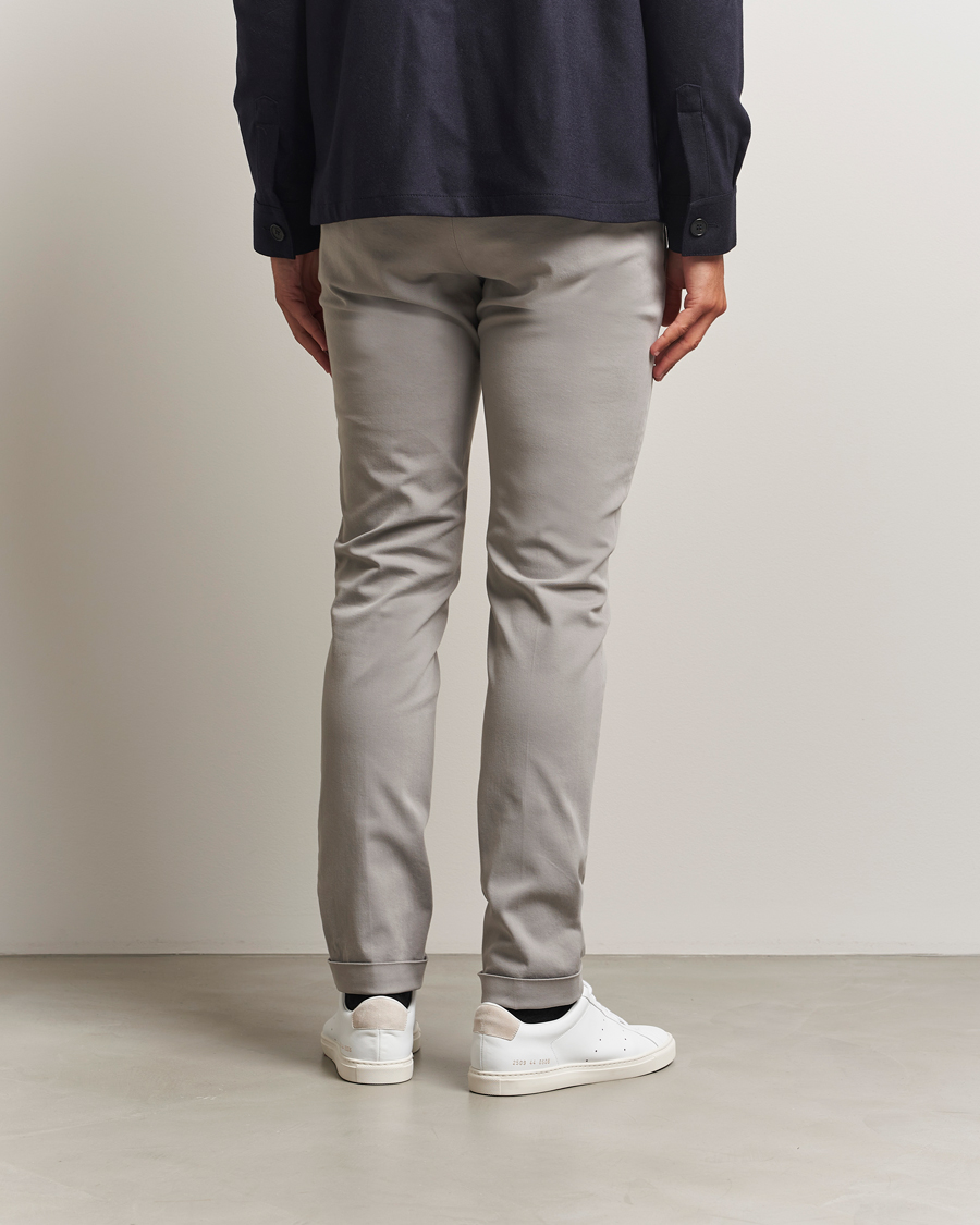 Herren | Hosen | Briglia 1949 | Slim Fit Cotton Stretch Chino Light Grey