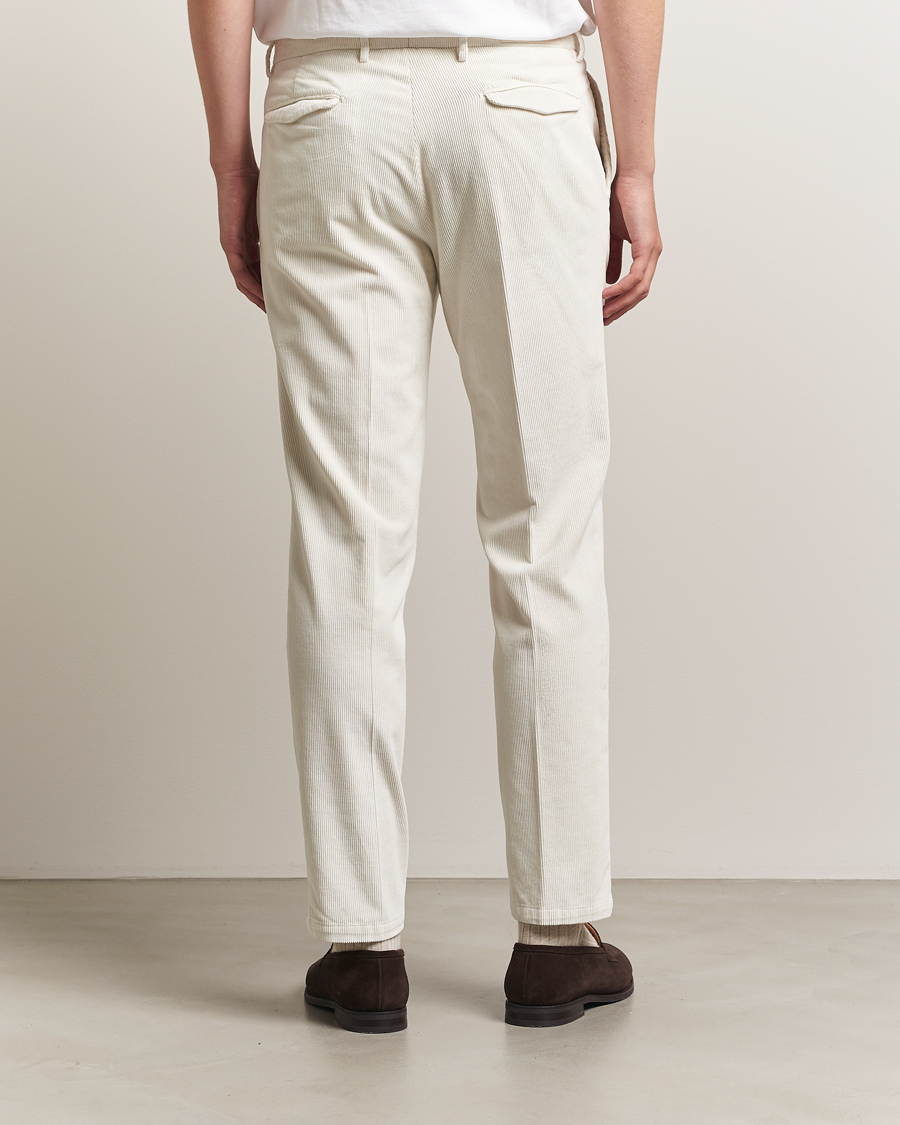 Herren | Hosen | Briglia 1949 | Easy Fit Corduroy Trousers Off White