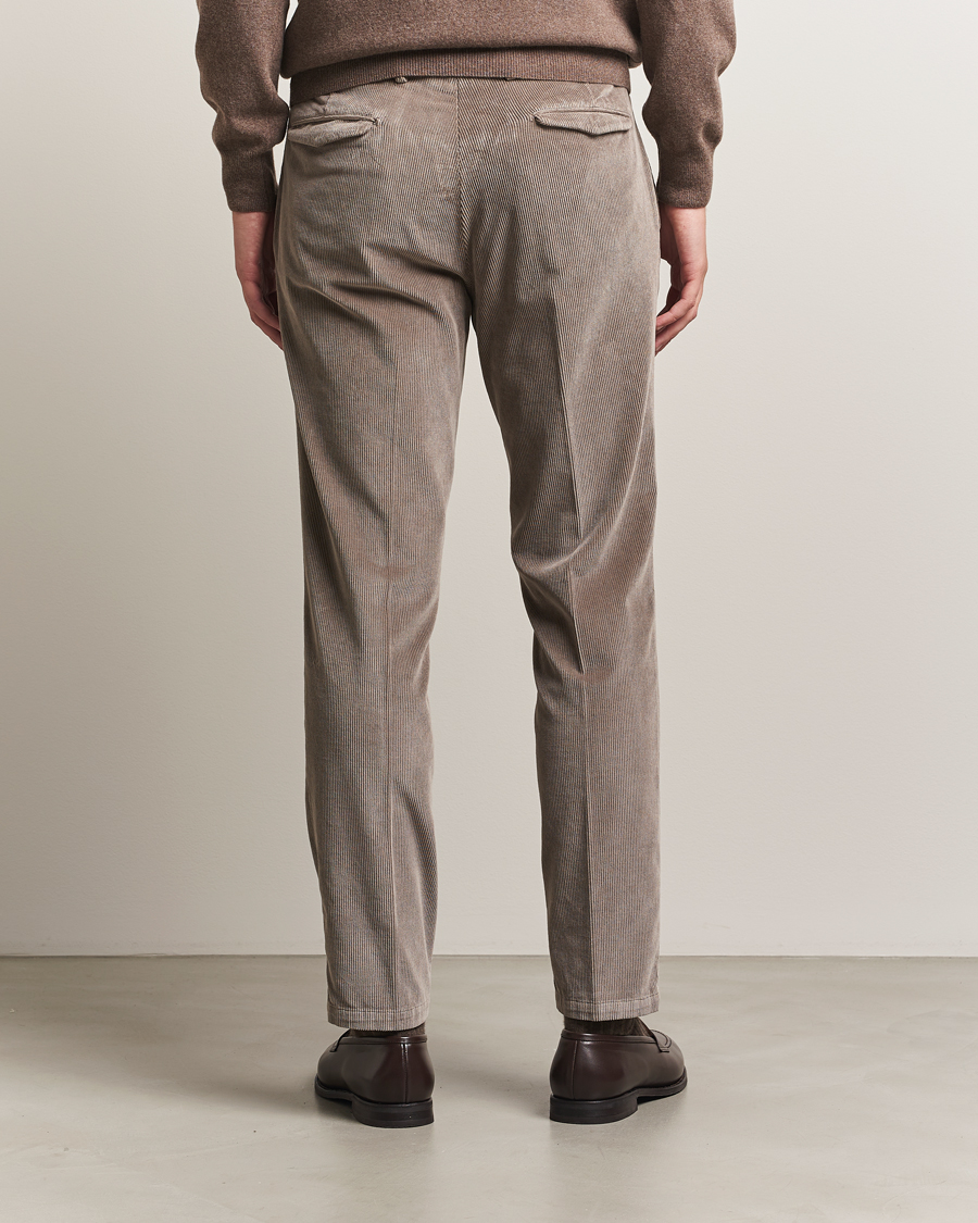 Herren | Hosen | Briglia 1949 | Easy Fit Corduroy Trousers Taupe
