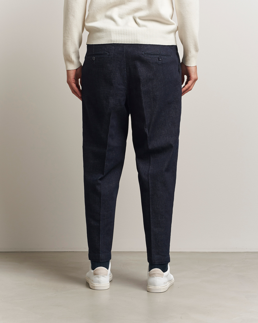 Herren | Hosen | Briglia 1949 | Portobello Loose Fit Denim Trousers Dark Blue