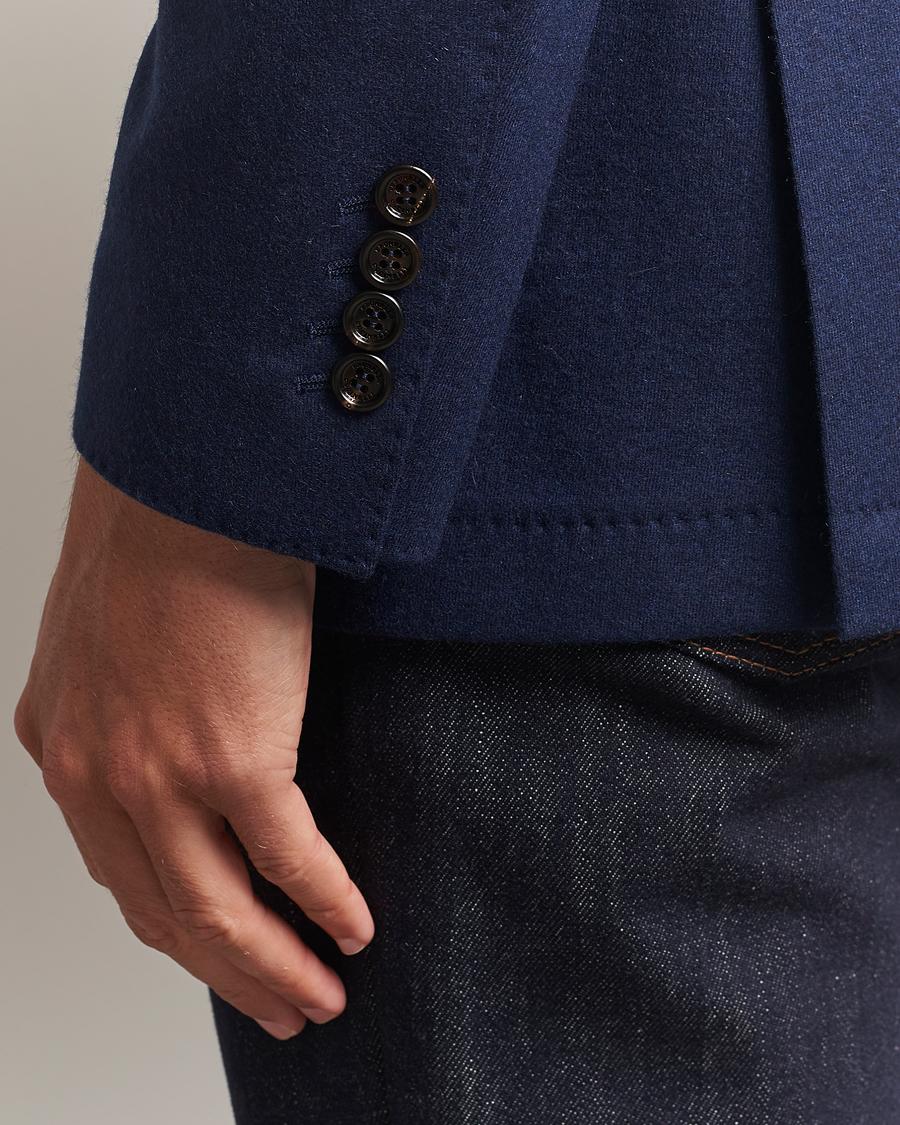Herren | Sakkos | Brunello Cucinelli | Cashmere Jersey Blazer Navy