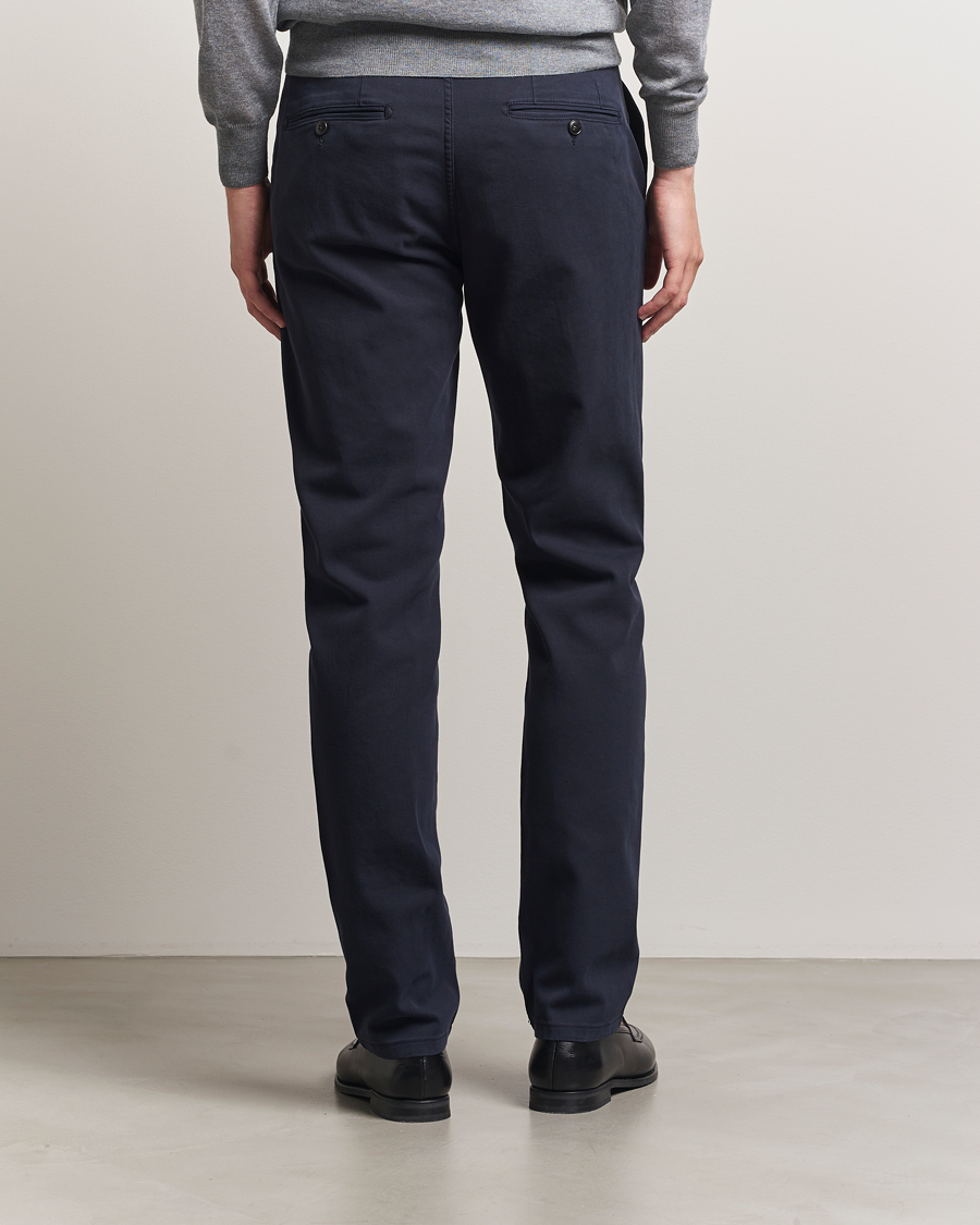 Herren | Hosen | Canali | Cotton Twill Chinos Navy
