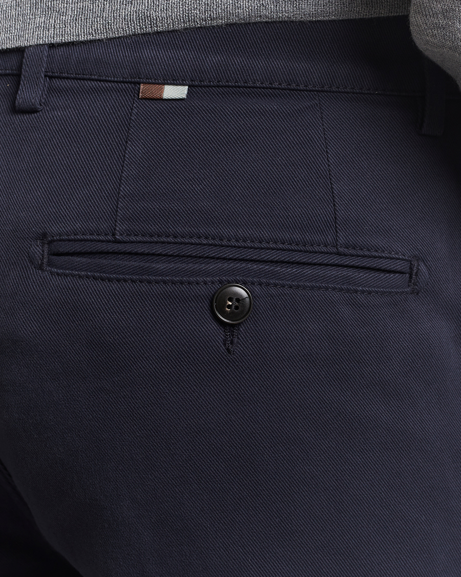 Herren | Hosen | Canali | Cotton Twill Chinos Navy