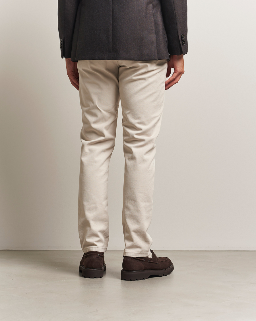 Herren | Hosen | Canali | Cotton Twill Chinos Light Beige