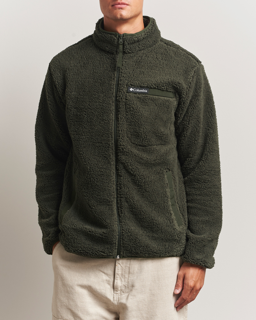 Herren | Pullover | Columbia | Rugged Ridge High Pile Full Zip Greenscape