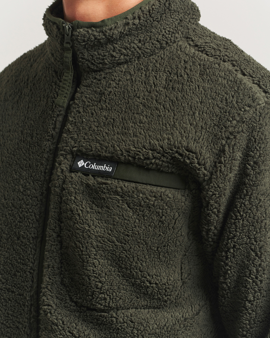 Herren | Pullover | Columbia | Rugged Ridge High Pile Full Zip Greenscape