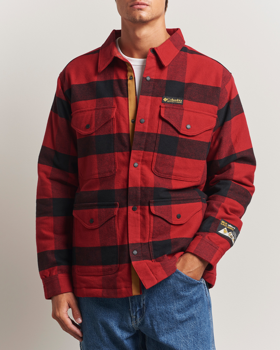 Herren | Hemden | Columbia | High Cascades Shirt Jacket Red