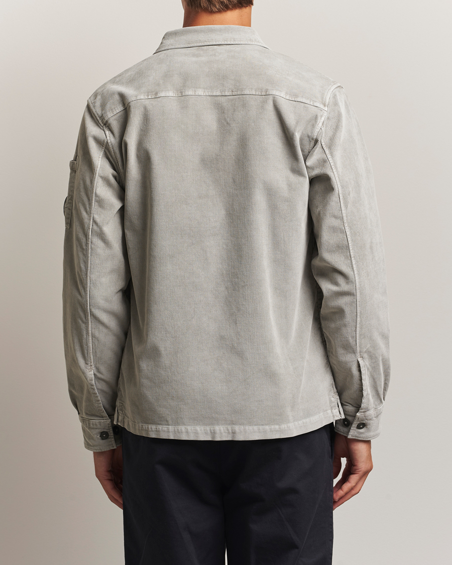 Herren | Hemden | C.P. Company | Corduroy Lens Overshirt Grey