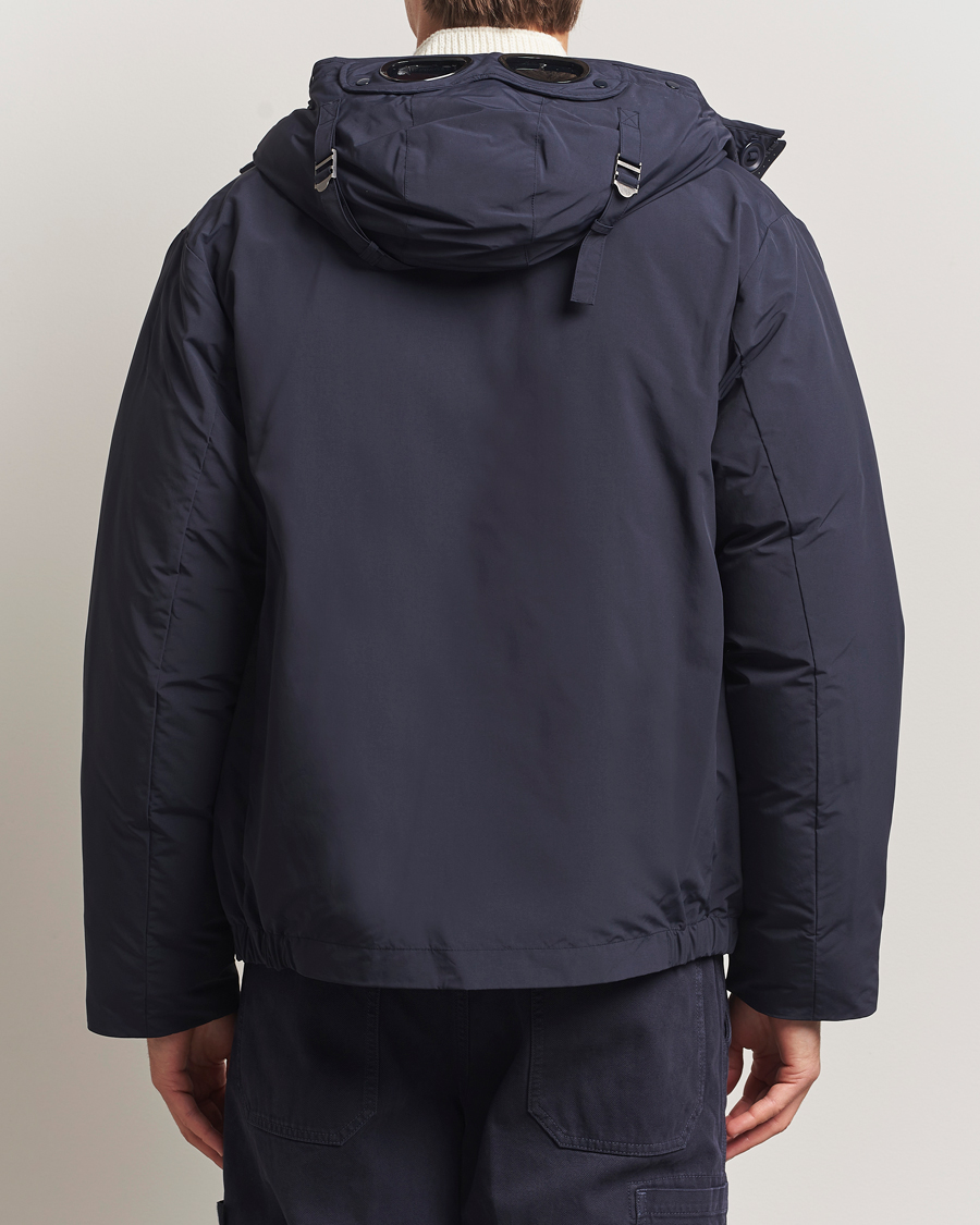 Herren | Jacken | C.P. Company | Micro M Recycled Padded Hood Jacket Navy