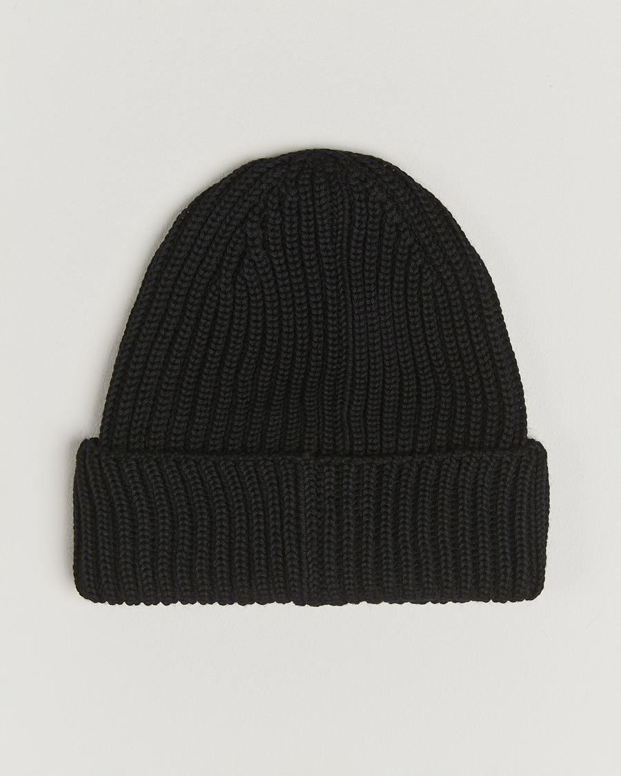 Herren | Mützen | C.P. Company | Knitted Merino Goggle Beanie Black