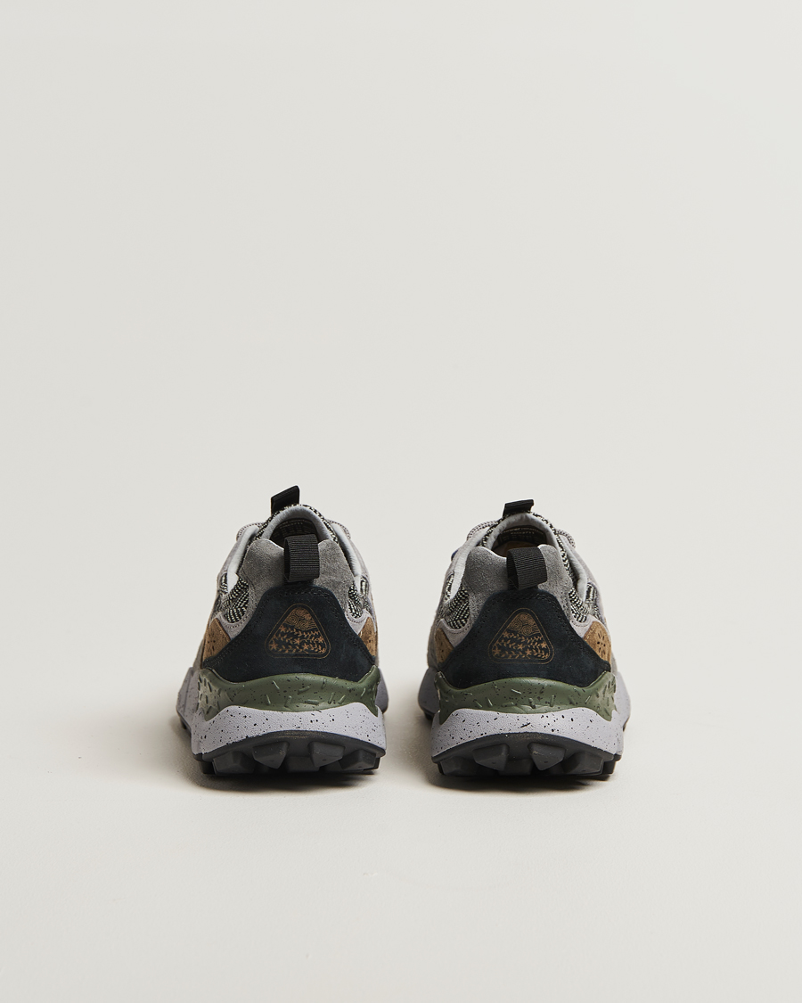 Herren | Sneaker | Flower Mountain | Yamano 3 Suede/Tweed Wool Sneaker Grey