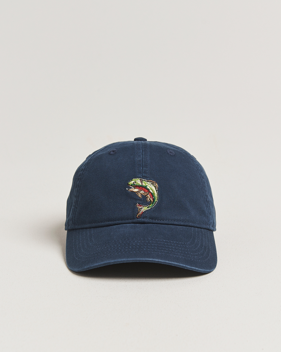 Herren | Forét Fish Washed Cap Navy | Forét | Fish Washed Cap Navy