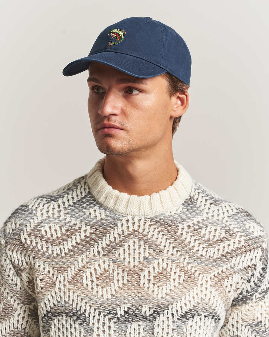 Herren | Forét Fish Washed Cap Navy | Forét | Fish Washed Cap Navy