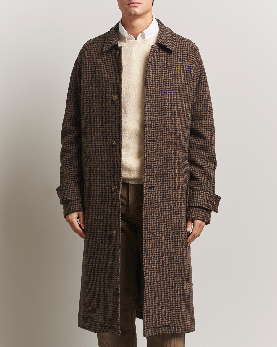 Herren | Jacken | Forét | Pine Wool Coat Brown