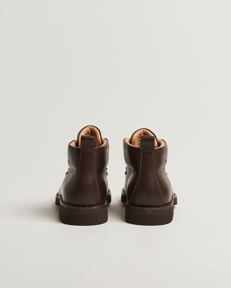 Herren | Fracap M120 Grained Leather Boot Dark Brown | Fracap | M120 Grained Leather Boot Dark Brown