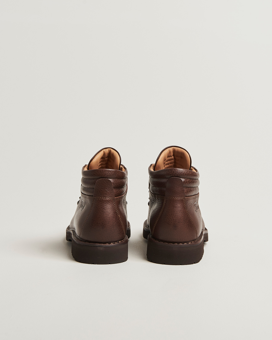 Herren | Fracap M127 Grained Leather Boot Dark Brown | Fracap | M127 Grained Leather Boot Dark Brown