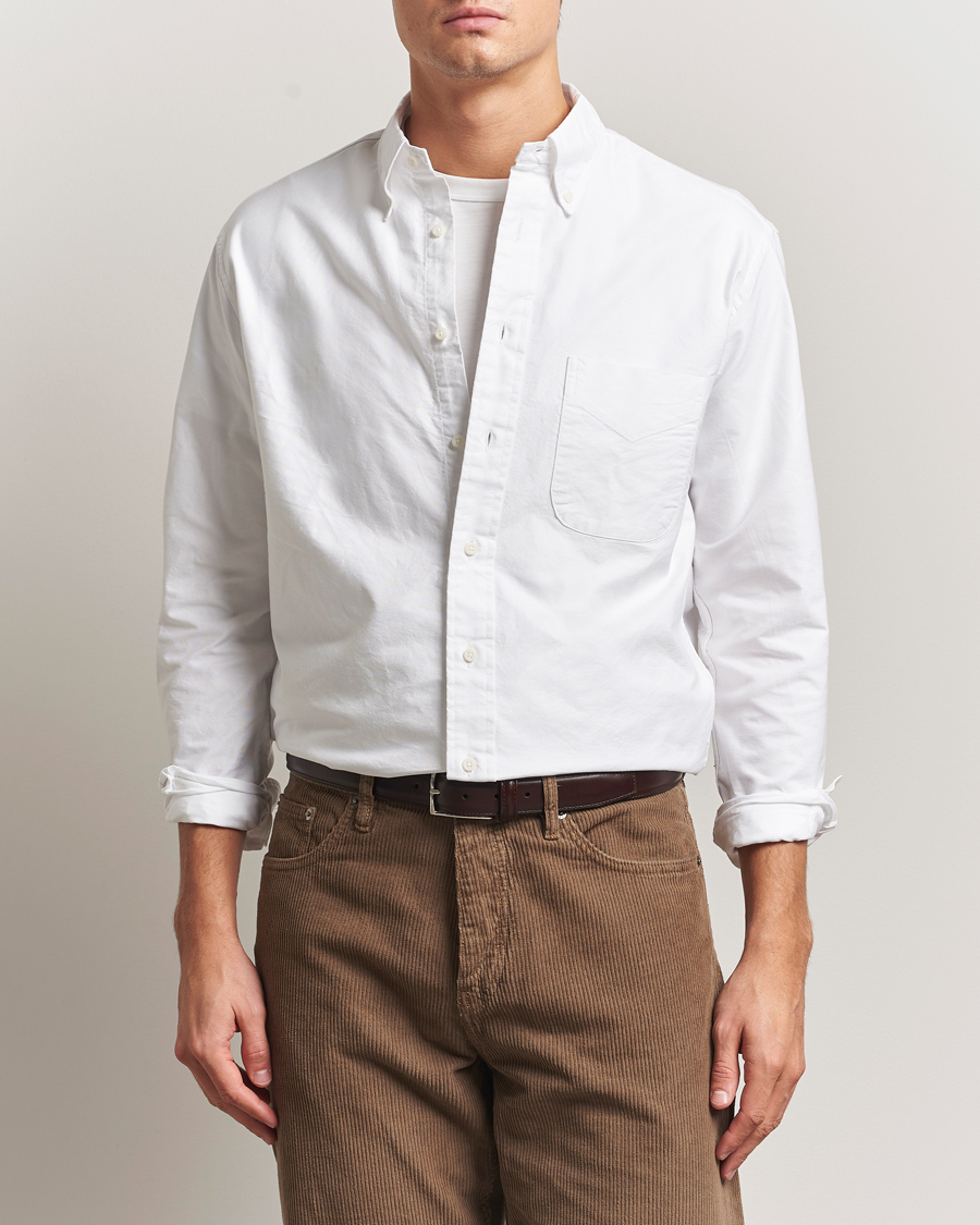 Herren | Hemden | Gitman Vintage | Oxford Button Down Shirt White