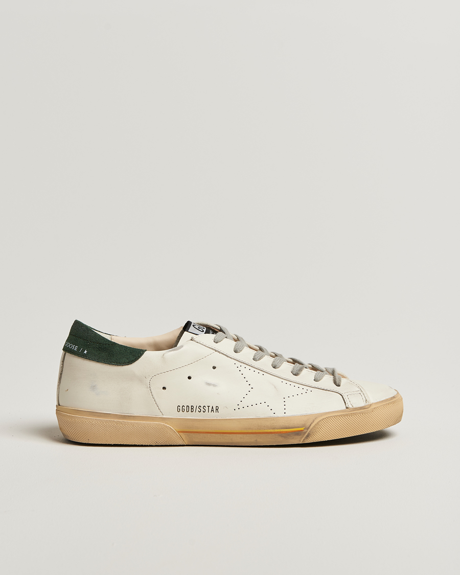Herren | Sneaker | Golden Goose | Super-Star Sneakers White/Green