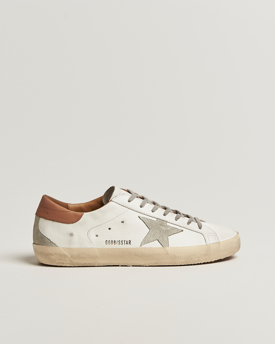 Herren | Sneaker | Golden Goose | Super-Star Sneakers White/Light Brown