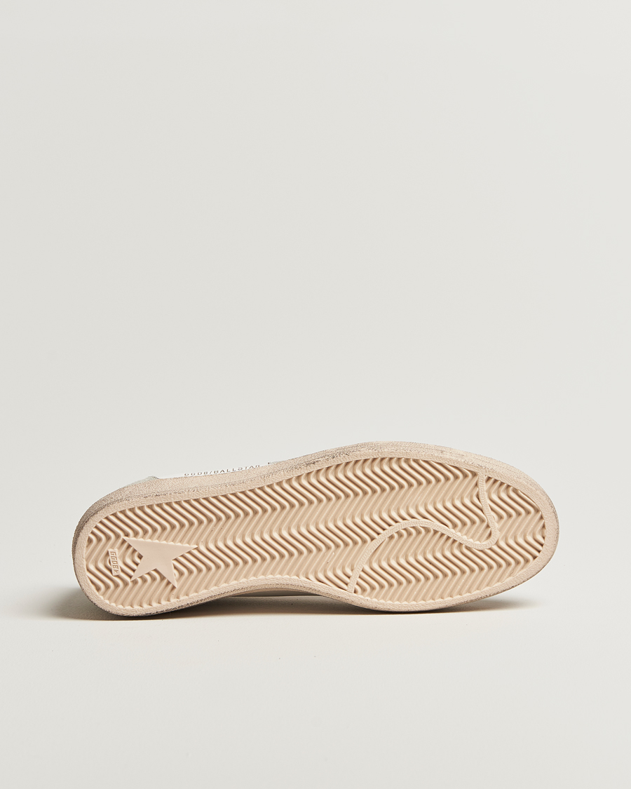 Herren | Golden Goose Ball Star Sneakers White/Green | Golden Goose | Ball Star Sneakers White/Green