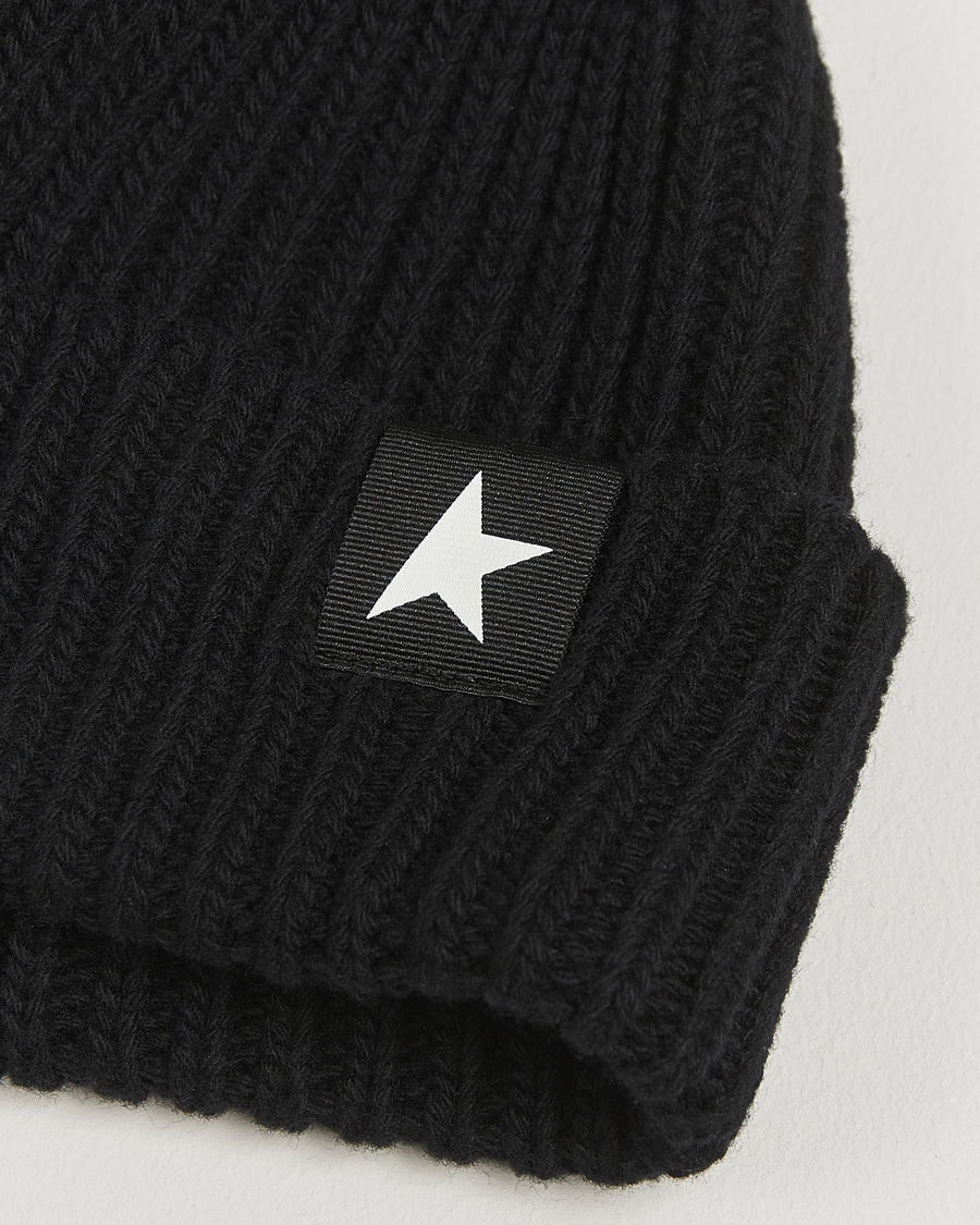 Herren | Mützen | Golden Goose | Rib Wool Beanie Black