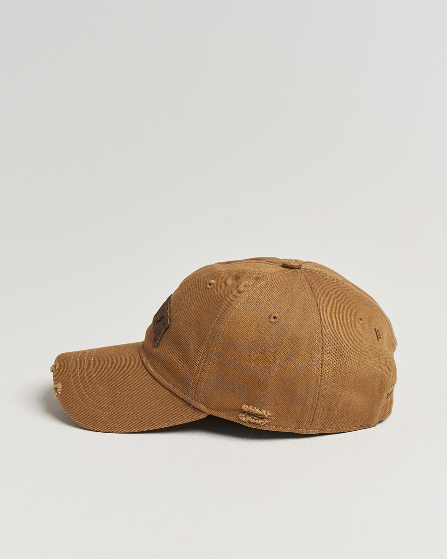 Herren | Golden Goose Embroidered Cotton Cap Beige | Golden Goose | Embroidered Cotton Cap Beige