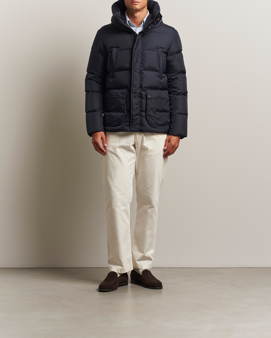Herren | Jacken | Herno | Chamonix Down Parka Navy
