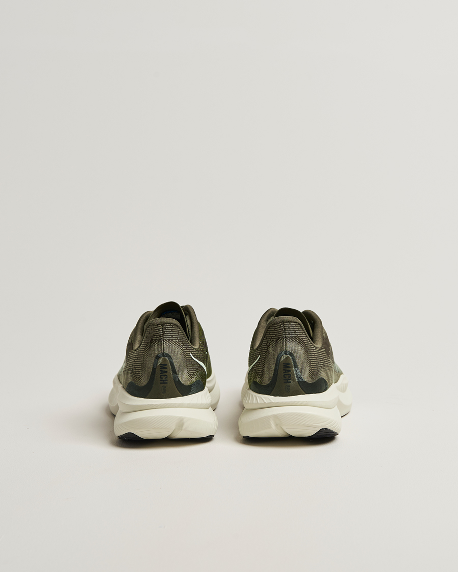 Herren | Runningsneakers | Hoka | One Mach 6 Running Sneakers Antique Olive/Truffle Salt