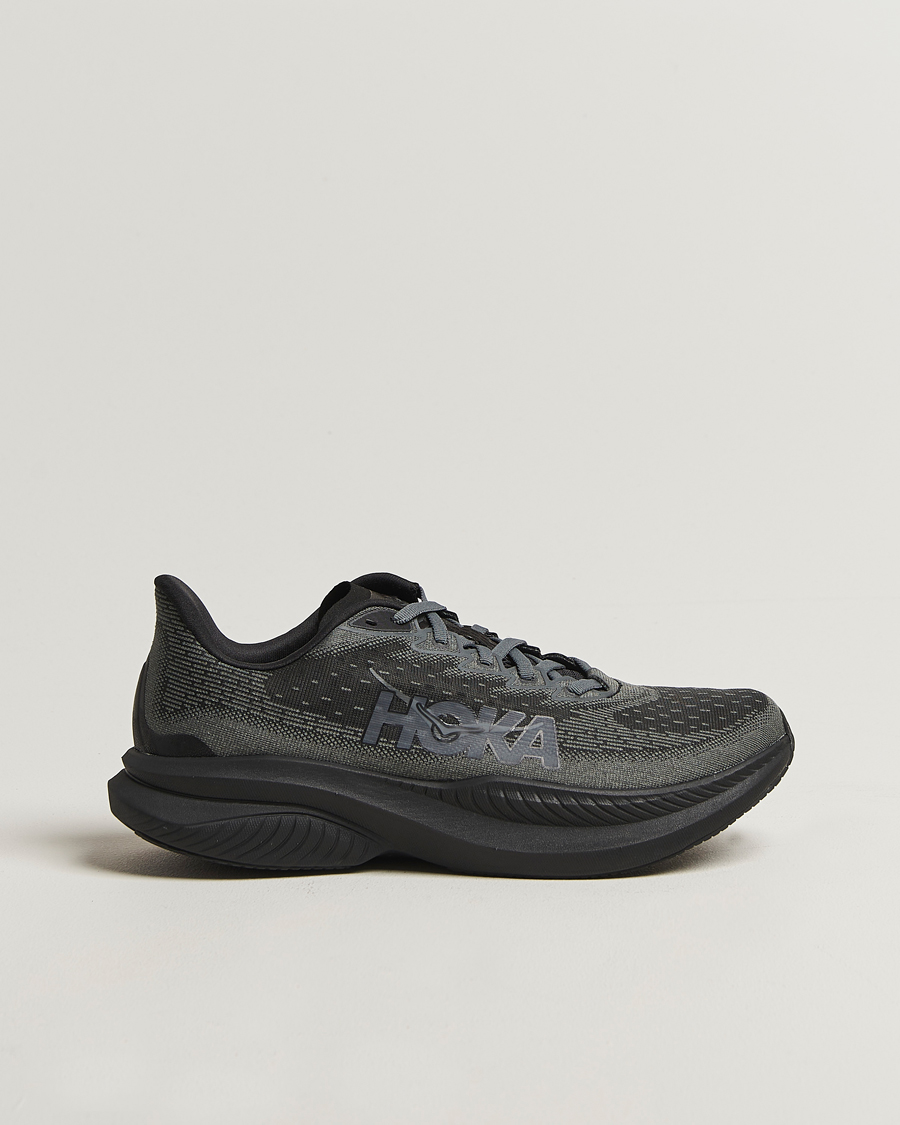 Herren | Runningsneakers | Hoka | One Mach 6 Running Sneakers Black/Outer Orbit