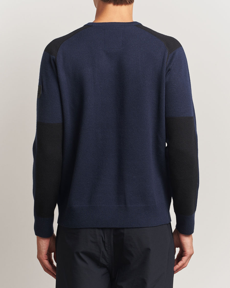 Herren | Pullover | Sail Racing | Spine Wool/Cashmere Knitted Crew Neck Dark Navy