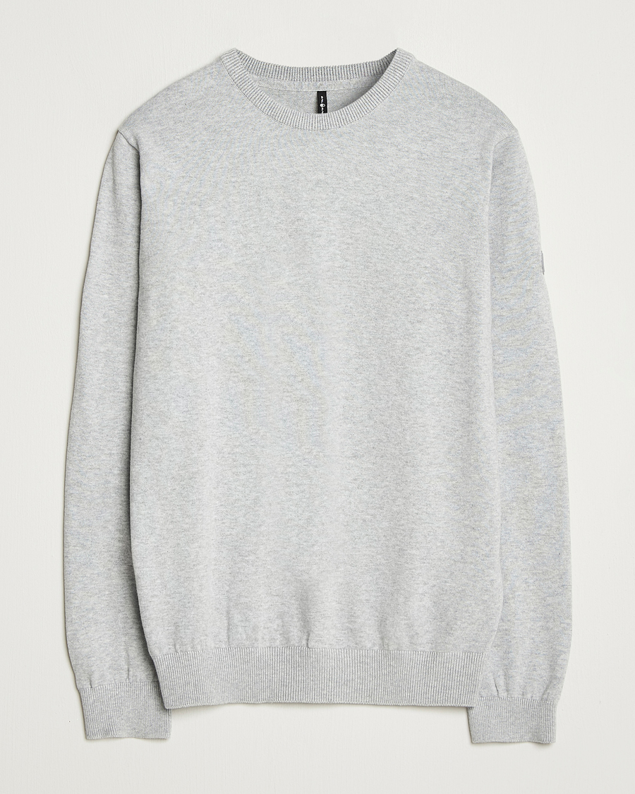 Herren | Pullover | Sail Racing | Bowman Knitted Crew Neck Grey Melange