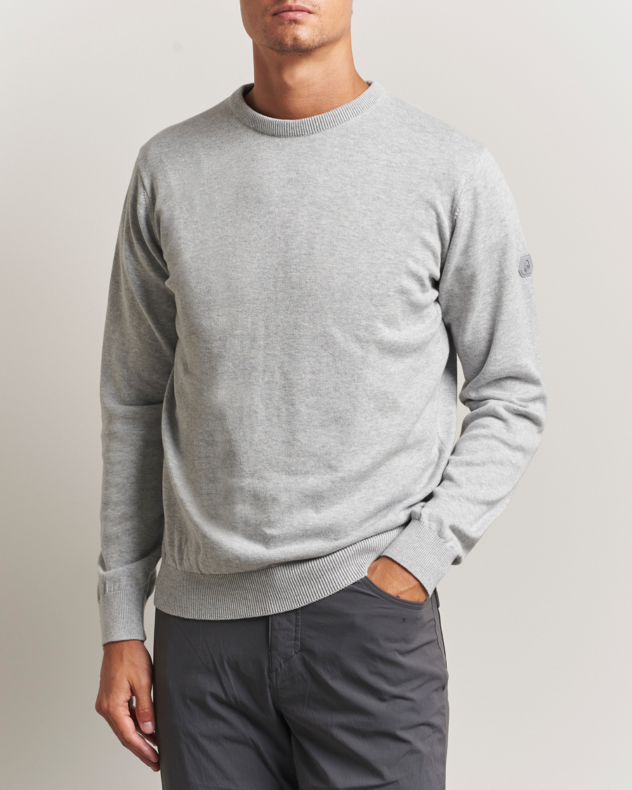 Herren | Pullover | Sail Racing | Bowman Knitted Crew Neck Grey Melange