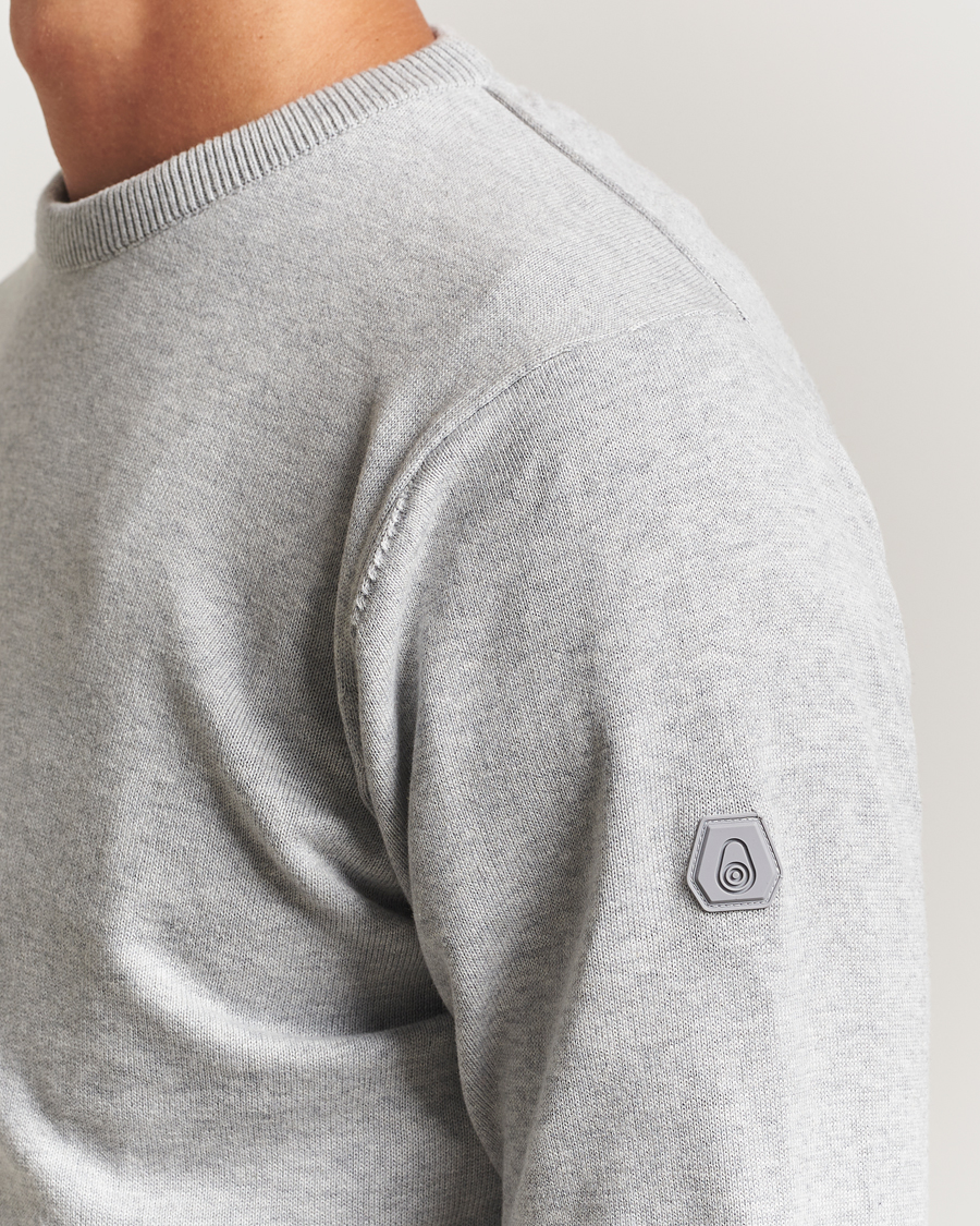 Herren | Pullover | Sail Racing | Bowman Knitted Crew Neck Grey Melange